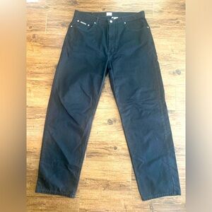 Black Denim Jeans men CK 36x32